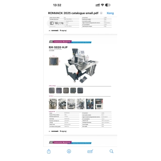 Máy Đóng Túi Đồng Hồ Tự Động RM-5020-HJP